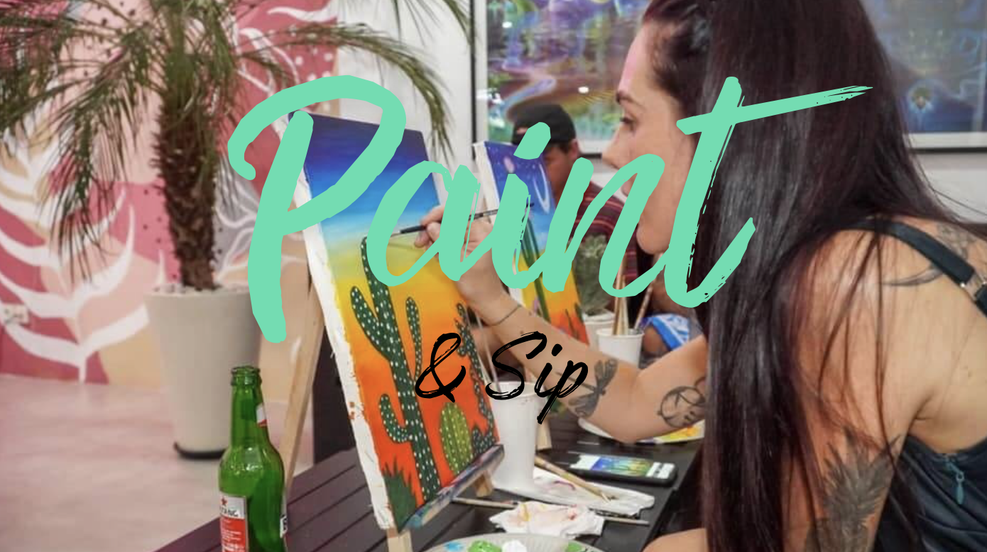 Paint & Sip: Paint While Drinking Wine (Miami)